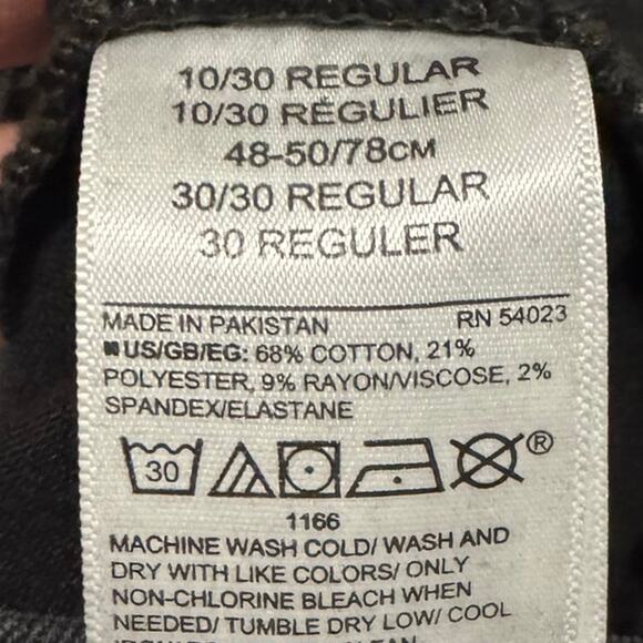 GAP Favorite Jegging Jeans Women’s 10/30 Black Raw Hem High Rise Stretch Skinny - Picture 4 of 6